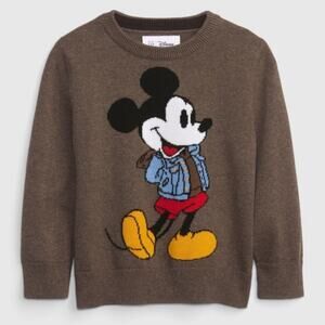 Gap × Disney Toddler Mickey Mouse Crewneck Sweater sz 3